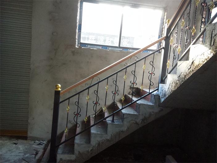  铁艺楼梯扶手展示