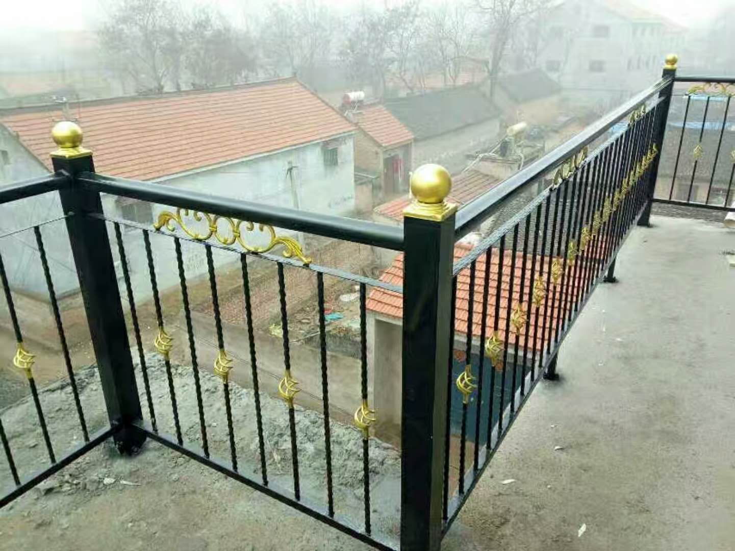 铁艺护栏实拍